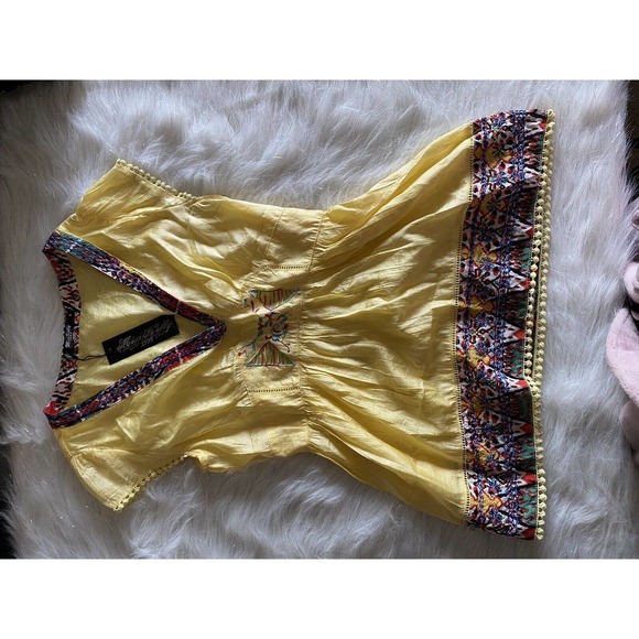 MISS KELLY 1999 Women's Top size M, Yellow. - Picture 10 of 12